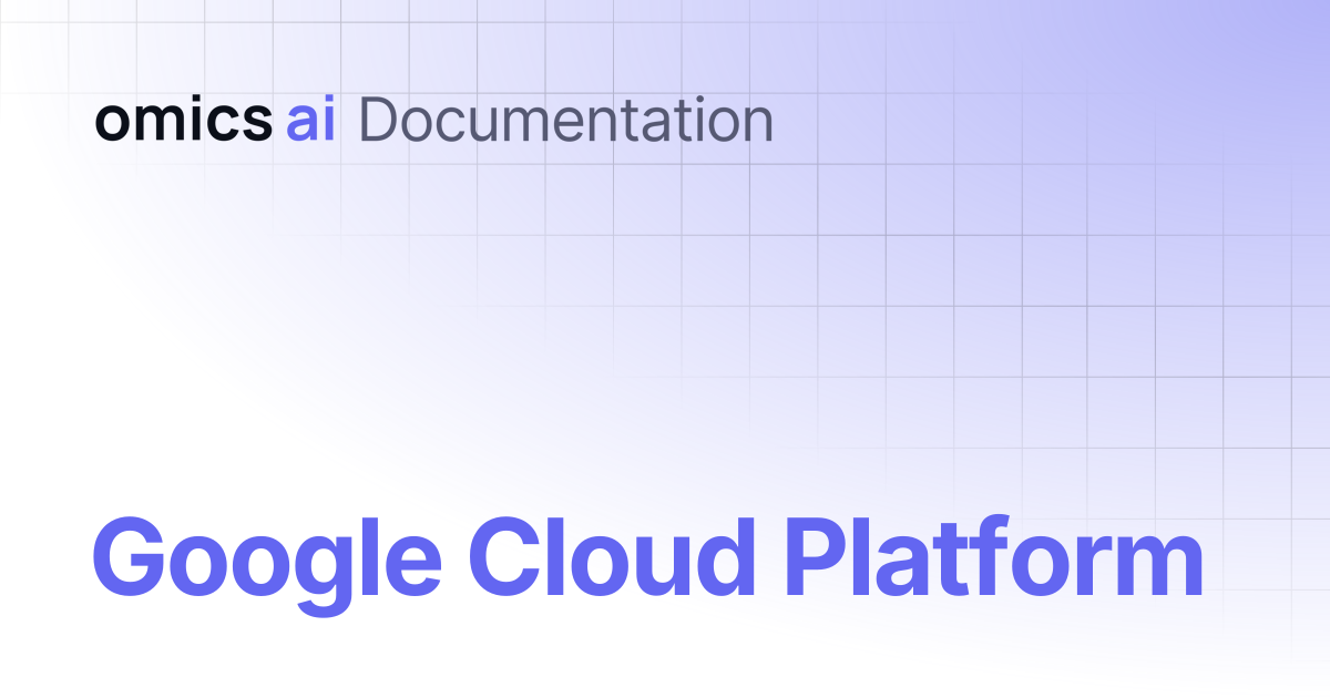 Google Cloud Platform | Documentation